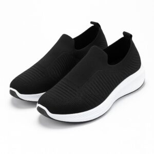 men's black skechers walking shoes